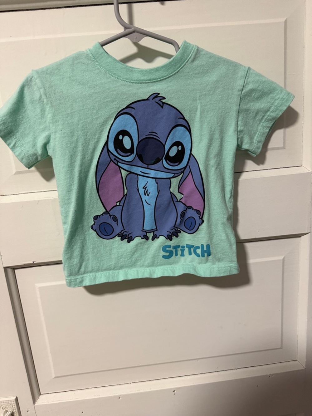 Disney Kids' Stitch Short Sleeve Tee in Mint